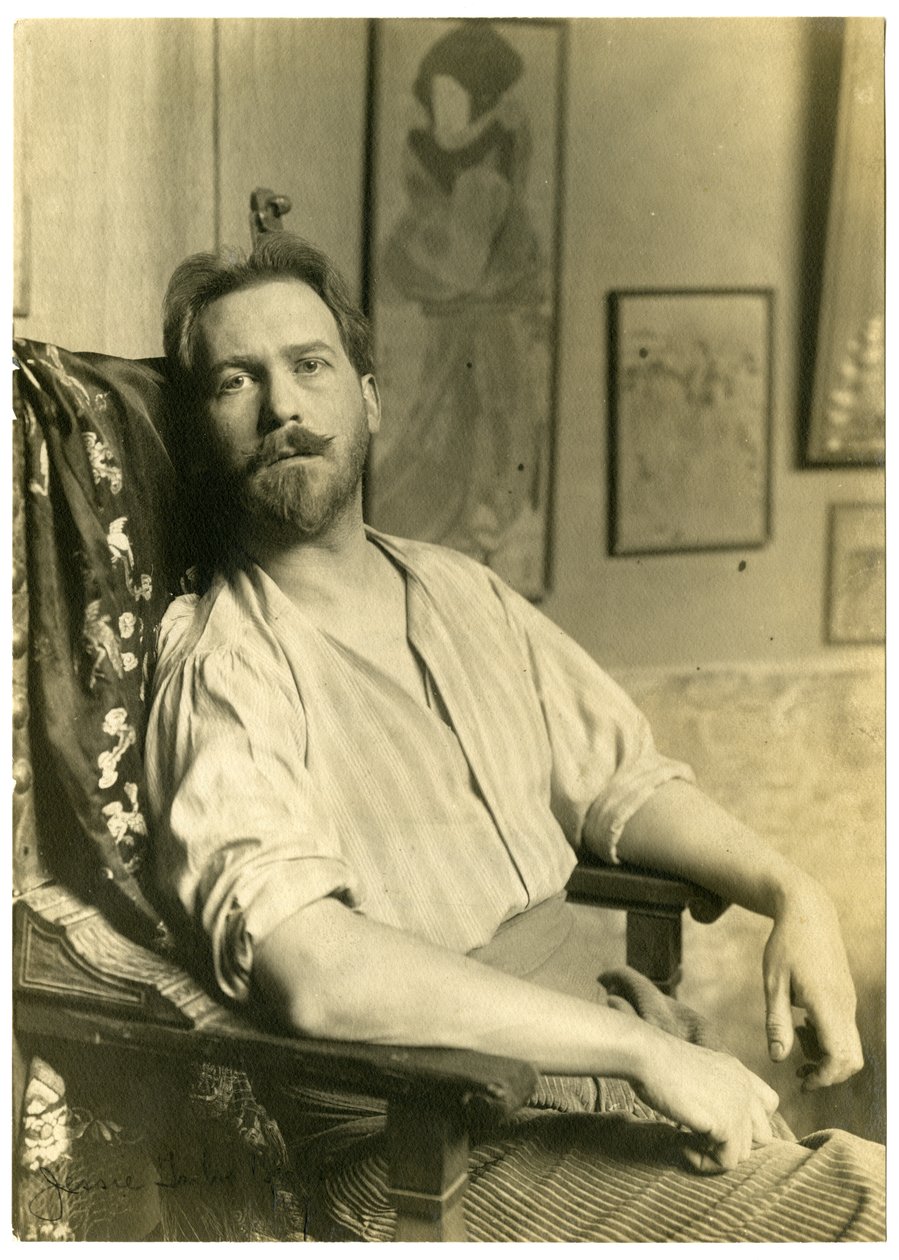 Albert Herter, c.1905-06 af Jessie Tarbox Beals