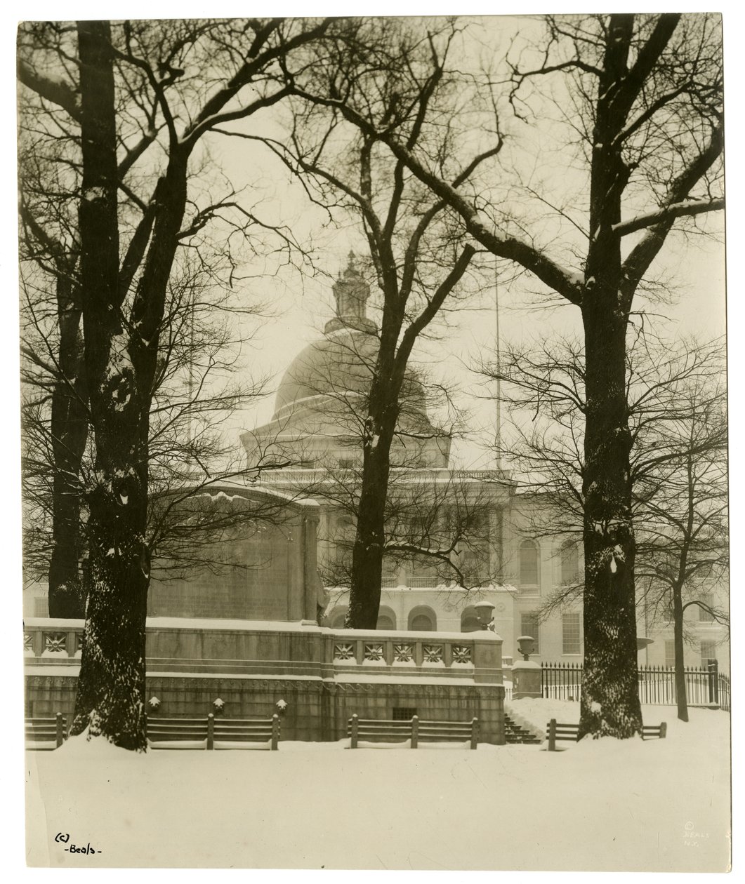 Boston, USA, ca. 1902-10 (foto af gelatinesølv) af Jessie Tarbox Beals
