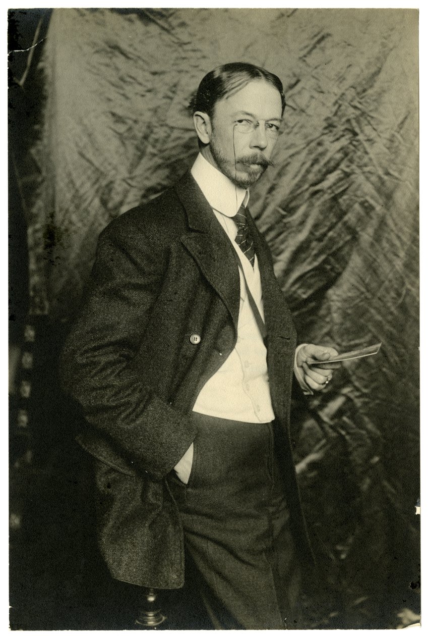 Irving Wiles, kunstner, 1906 af Jessie Tarbox Beals