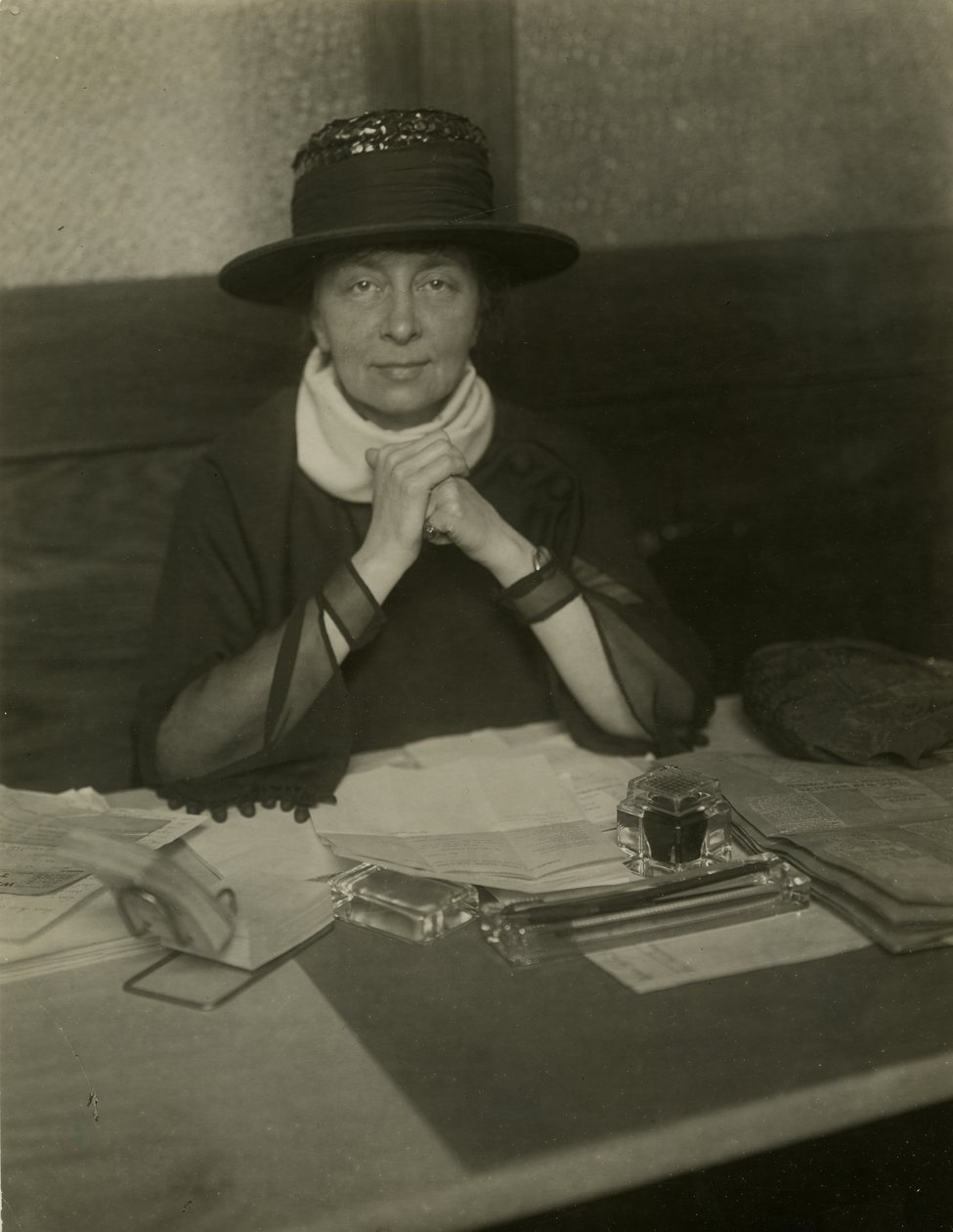 Rachel Crothers, ca. 1905-18 af Jessie Tarbox Beals