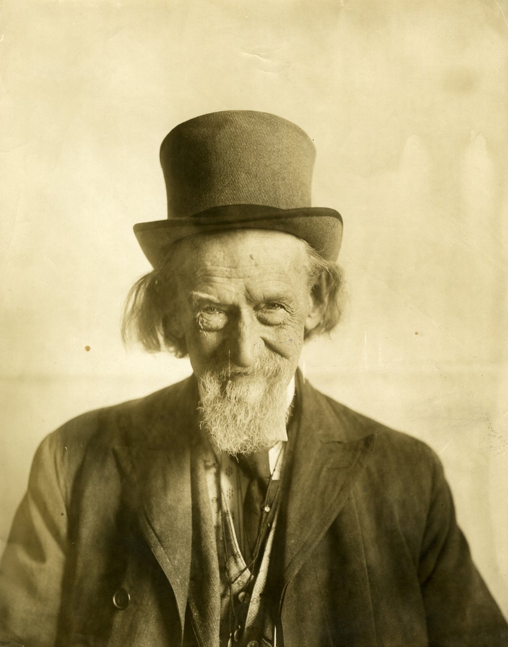Onkel Sylvanus Kegle, model, ca. 1905-09 af Jessie Tarbox Beals