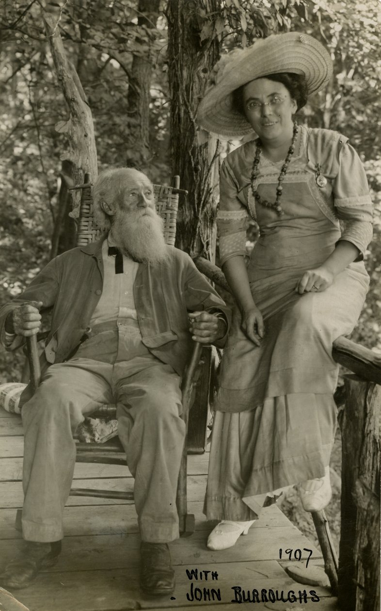 Med John Burroughs 1907 af Jessie Tarbox Beals