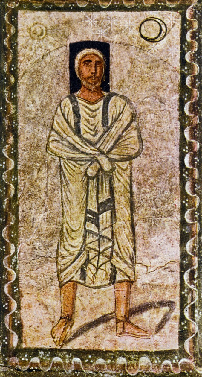 Abraham modtager løftet (tempera på gips) af Jewish School
