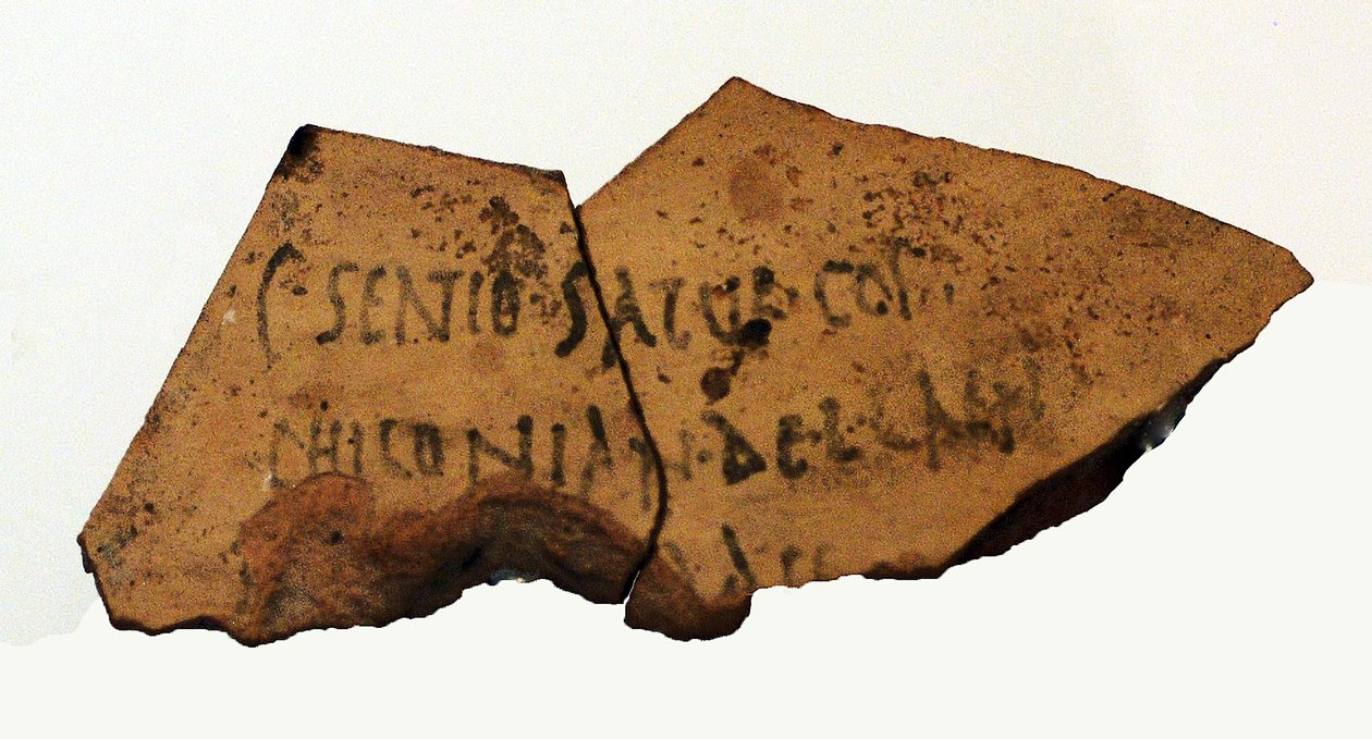 Herodes skær fra Masada (keramik) af Jewish School