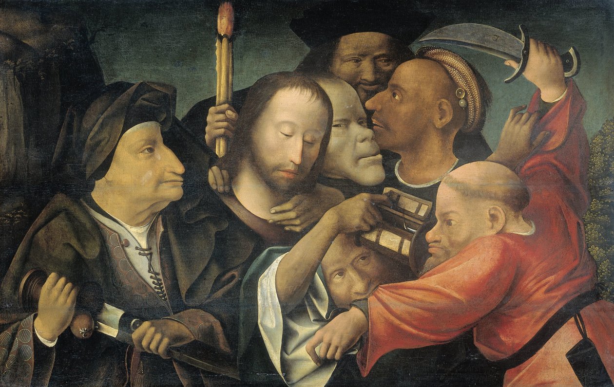 Kristi arrestation af Jheronimus Bosch (manner of)