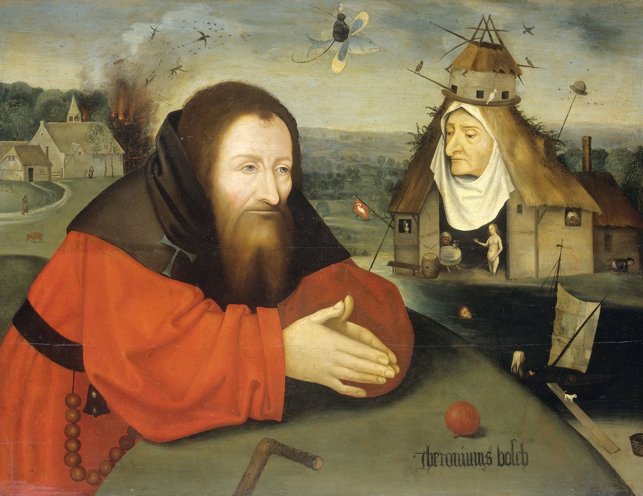 Sankt Anthonys fristelse af Jheronimus Bosch (manner of)