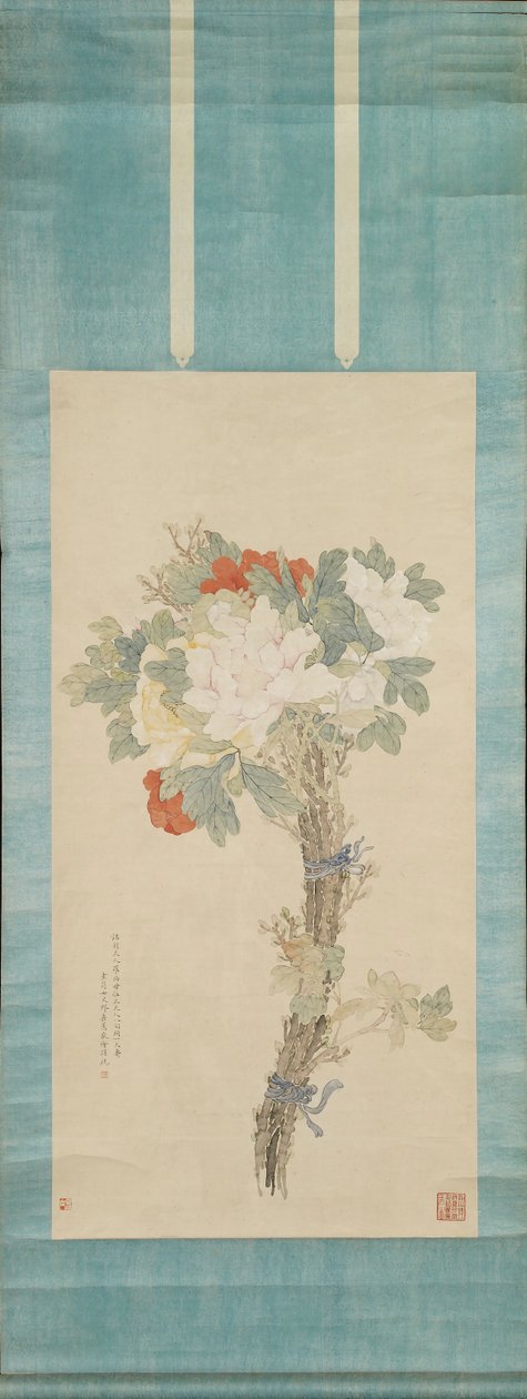 Buket pæoner, 1891-1908 af Jiahui Miao