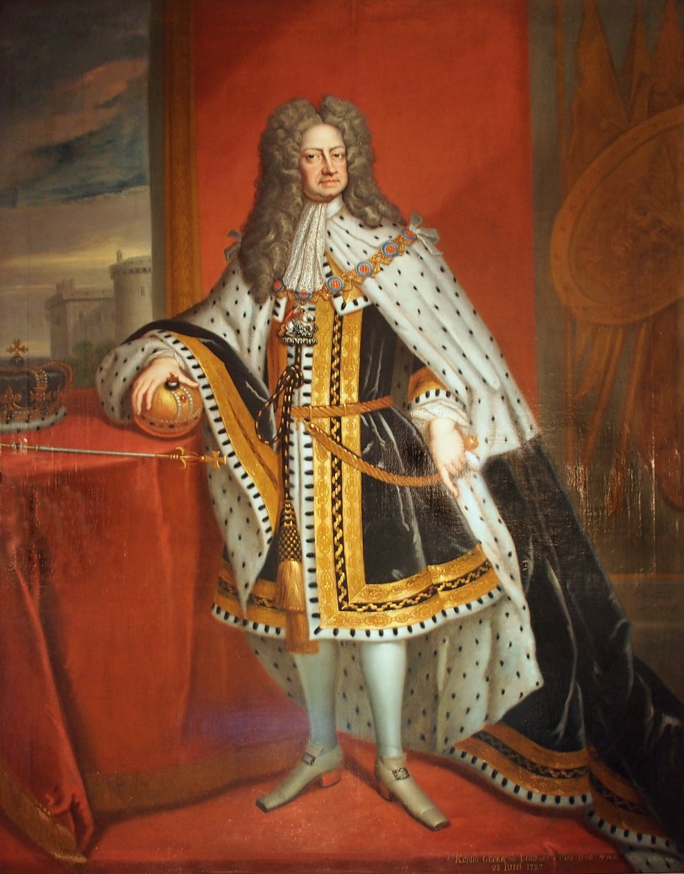 Georg I, konge af Storbritannien og Irland af Joachim Kayser