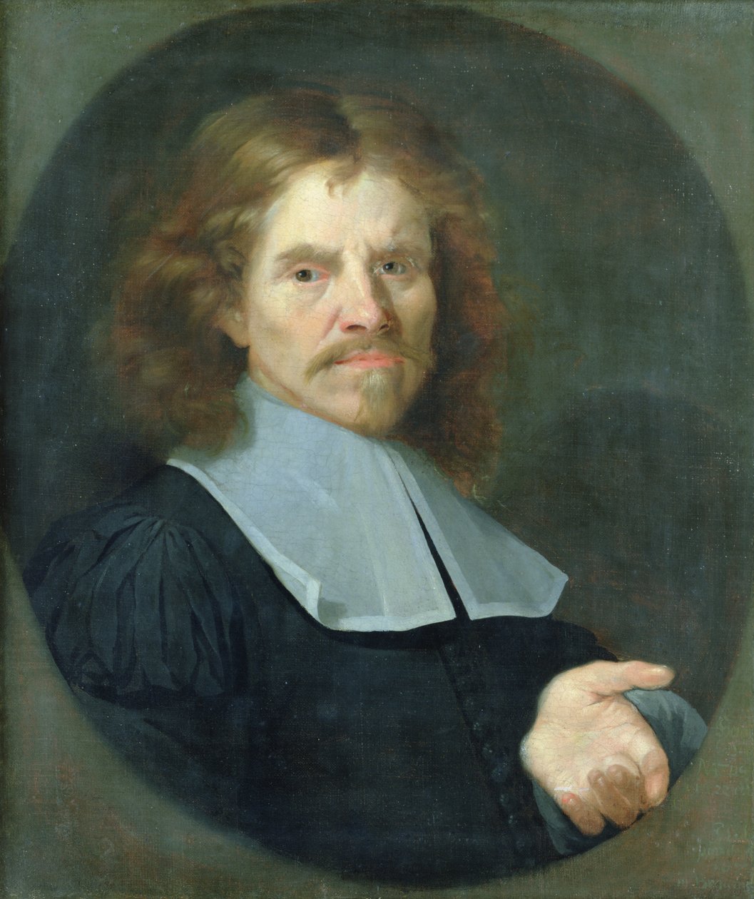 Portræt af Henning Luhn, 1672 af Joachim Luhn