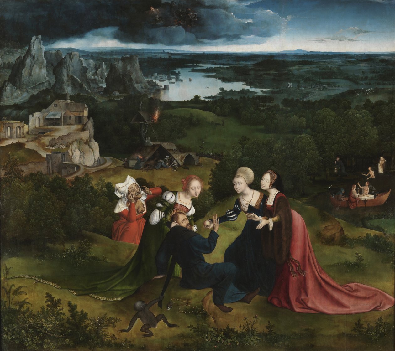 Sankt Anthonys fristelse af Joachim Patinir