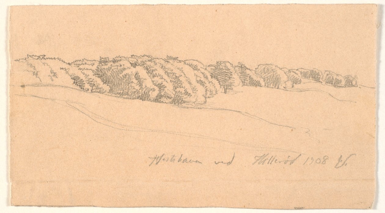 Hestehaven ved Hillerød af Joakim Frederik Skovgaard