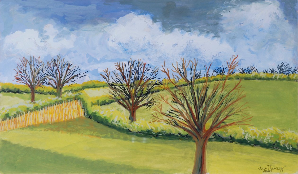Suffolk Spring Sky af Joan Thewsey