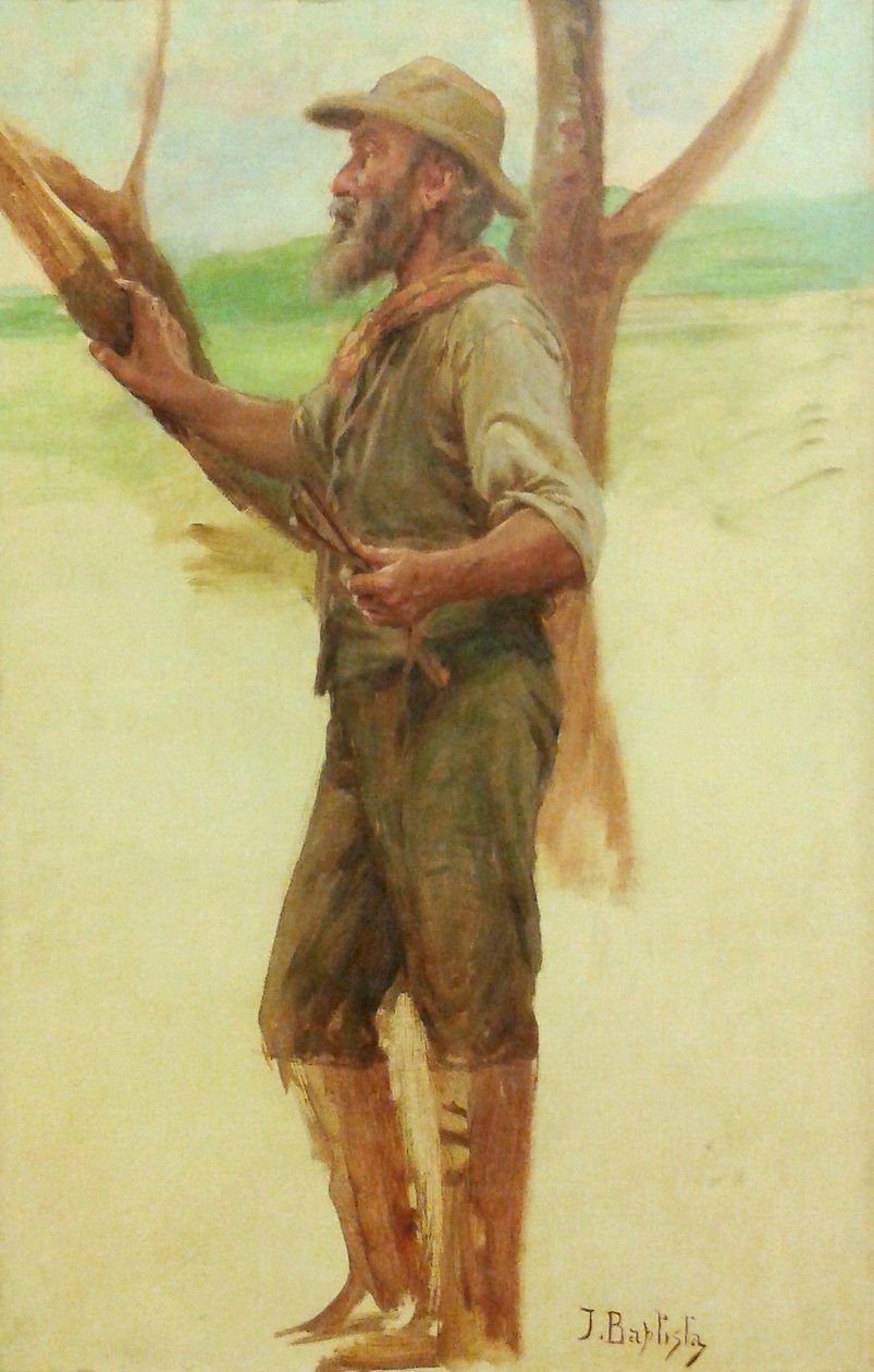 Untitled Study for Cattle Cycle af Joao Batista da Costa