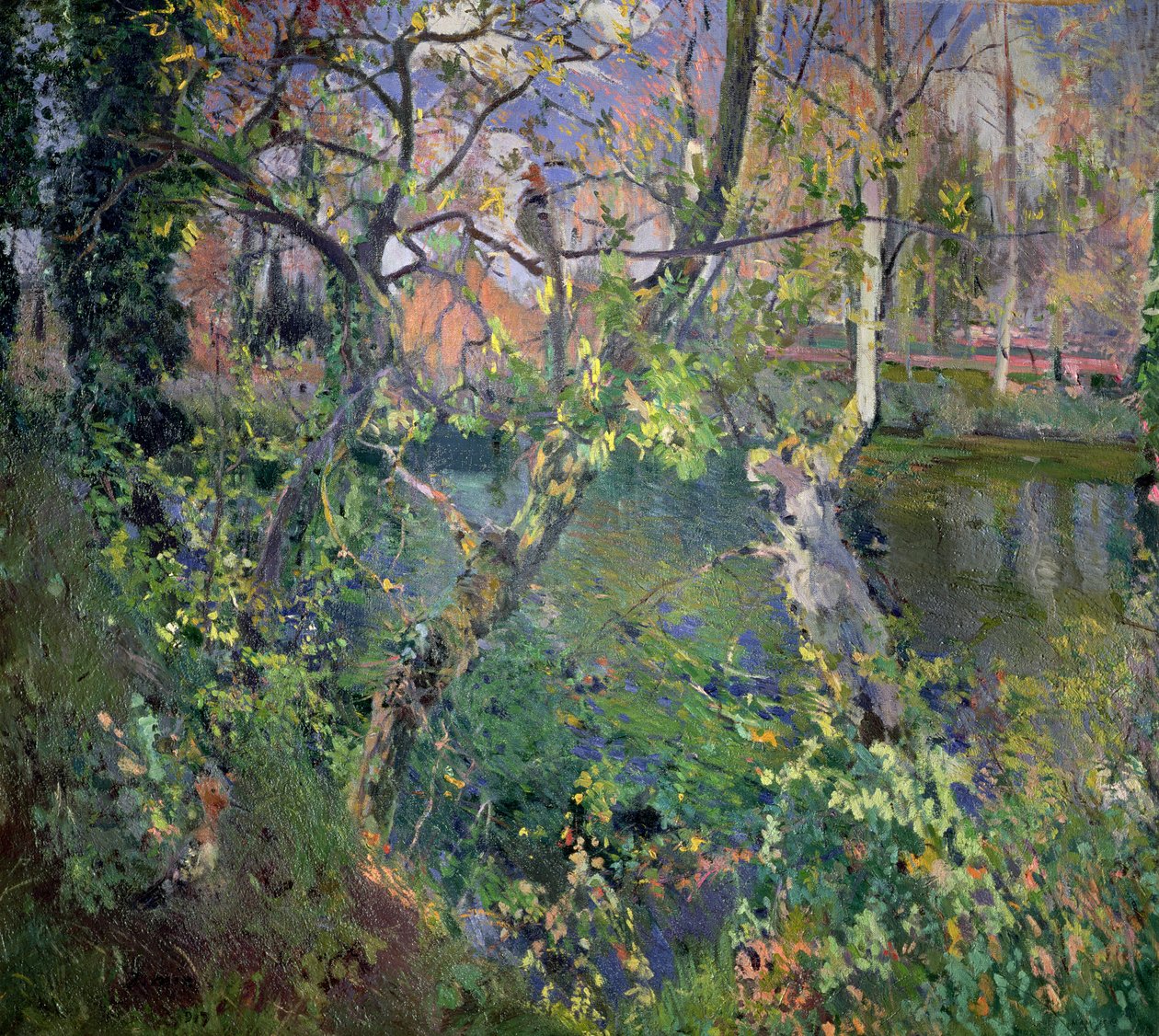 Regnen fra Moguda, 1917 af Joaquin Mir Trinxet