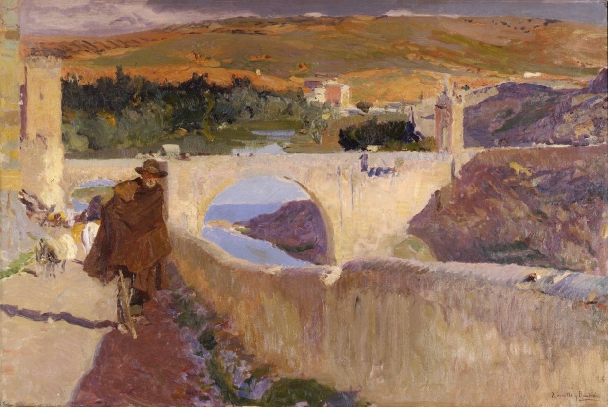 Den blinde mand i Toledo af Joaquín Sorolla