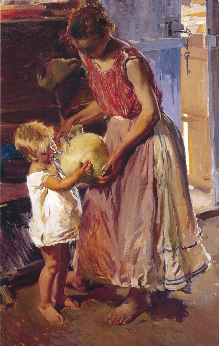 DrikkekandenEspanol: El botijon af Joaquín Sorolla