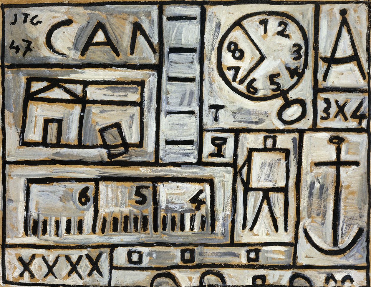 Konstruktiv kunst; Arte Constructivo af Joaquin Torres Garcia