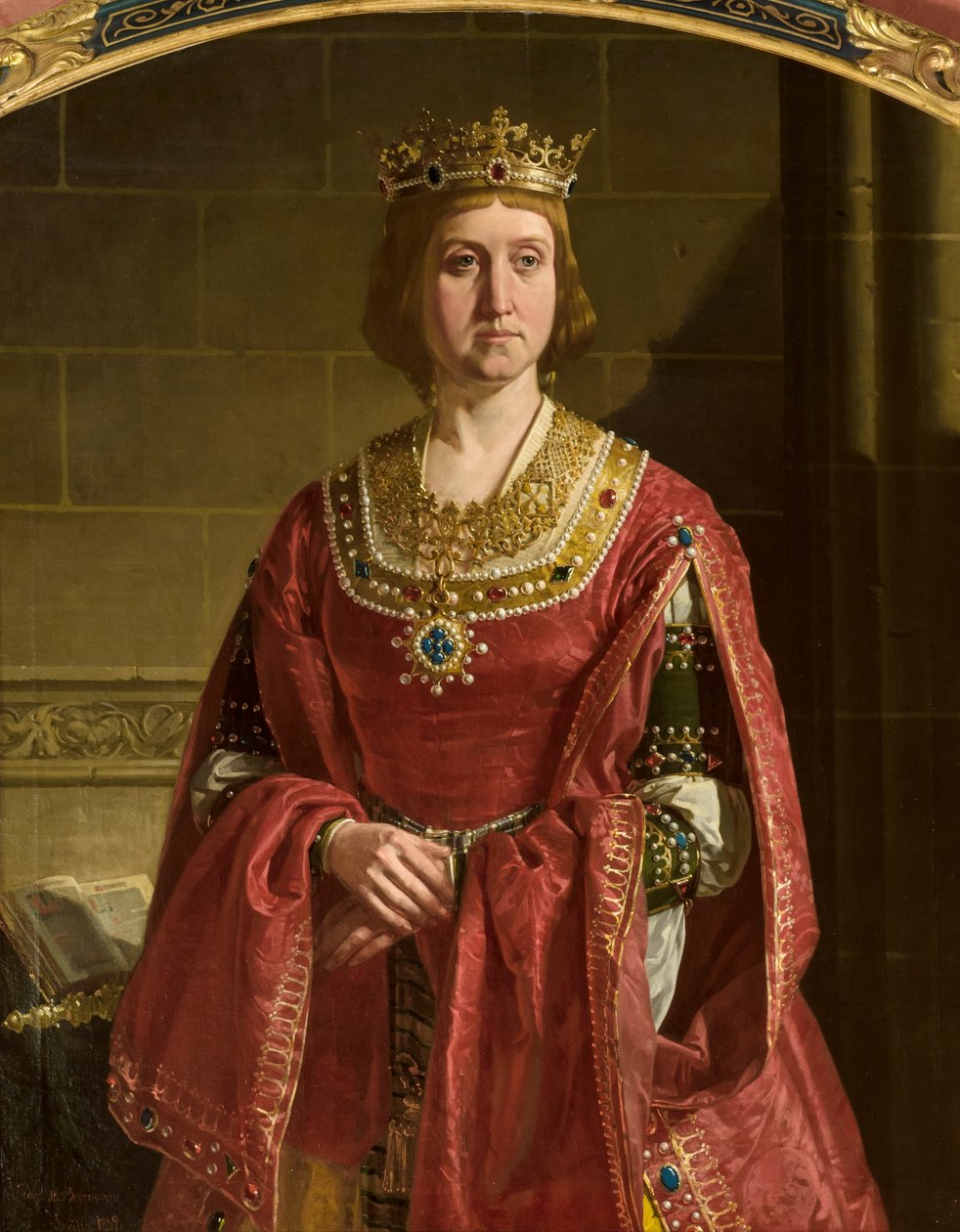 Isabel den katolske af Joaquín Domínguez Bécquer