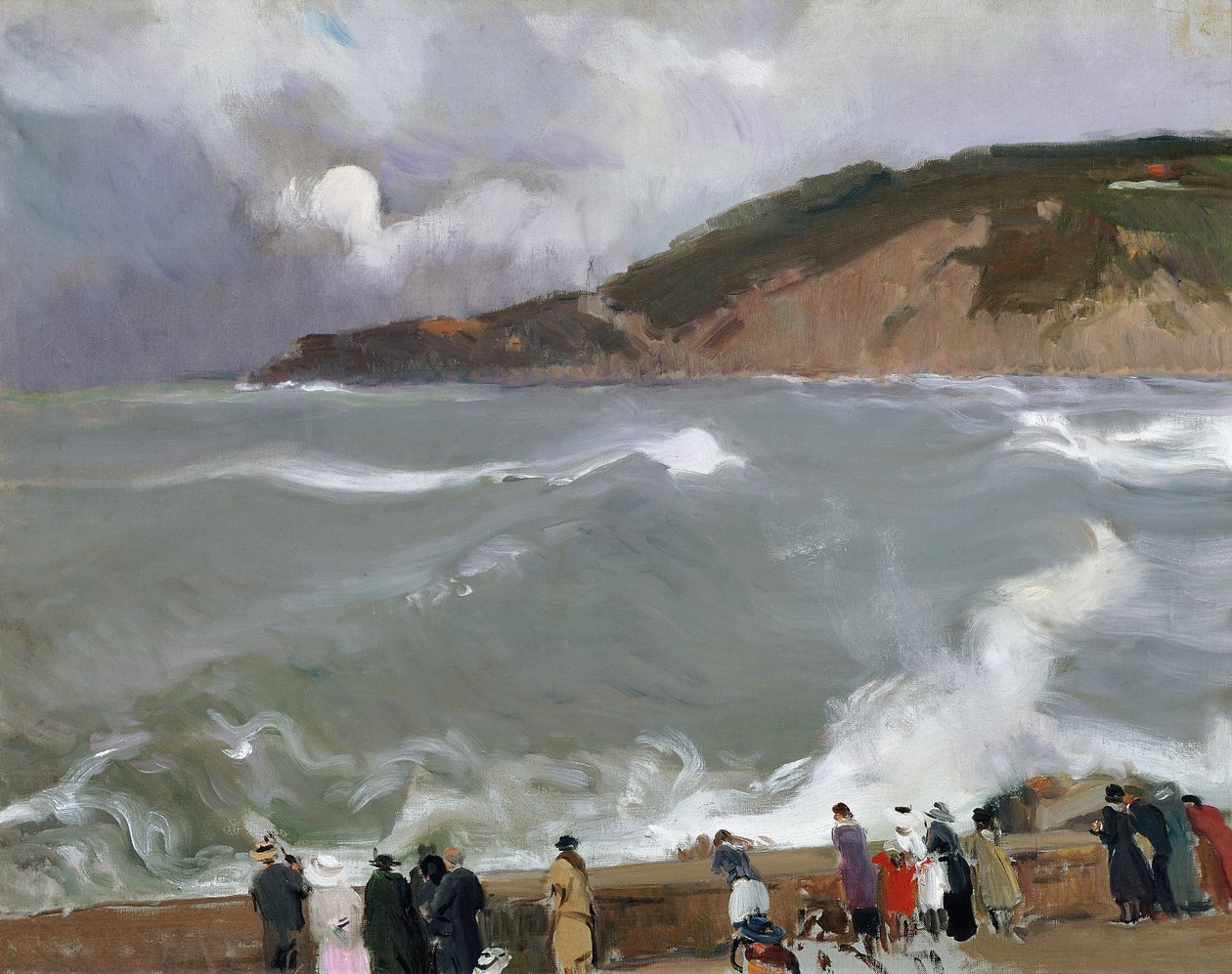 Bølgebryder, San Sebastian af Joaquín Sorolla
