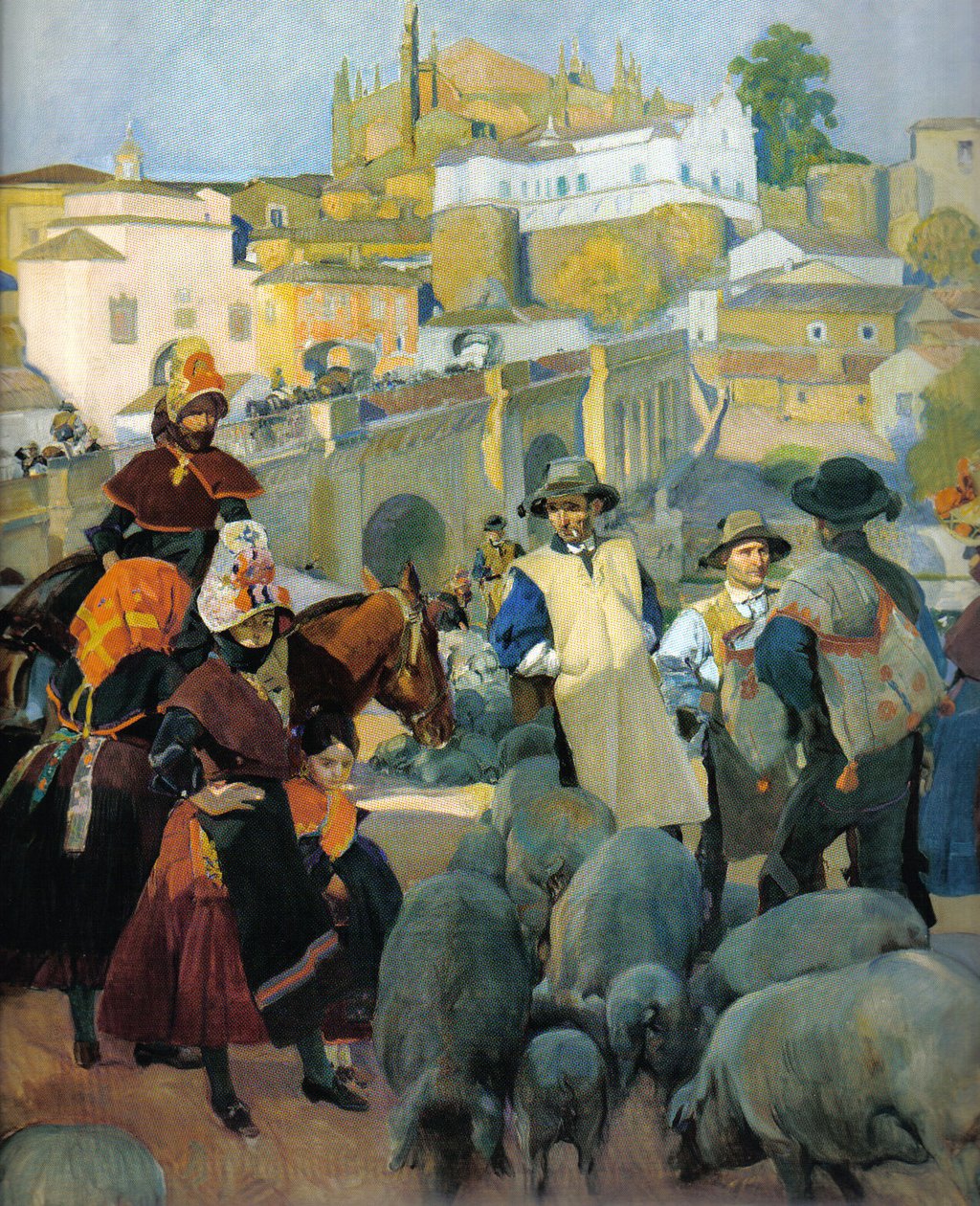 Markedet af Joaquín Sorolla