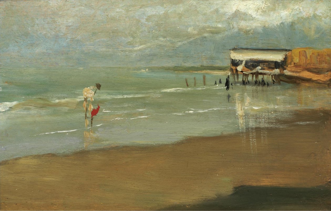 Galicien Strand af Joaquín Sorolla