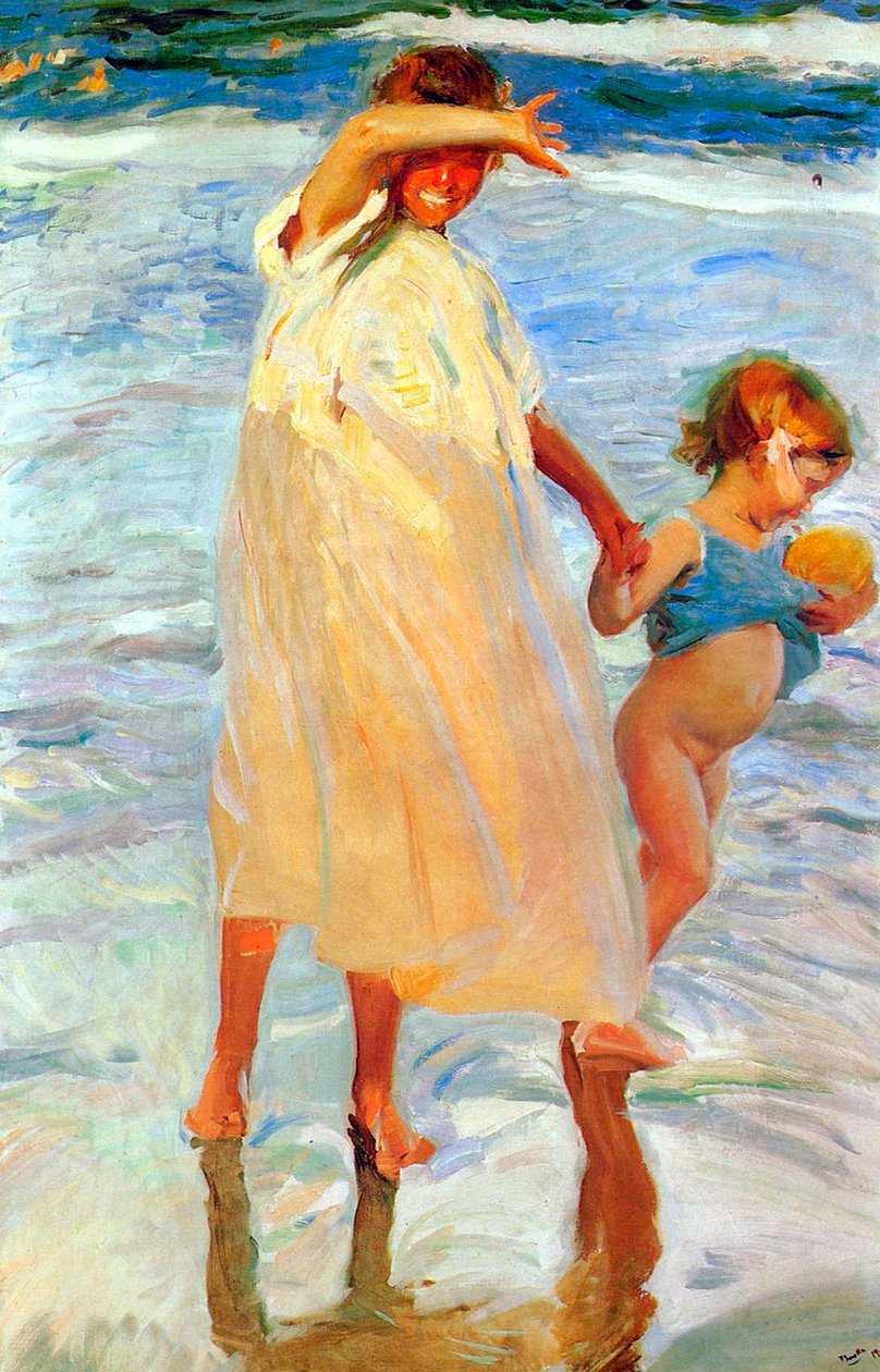 De to søstre, 1909. af Joaquín Sorolla