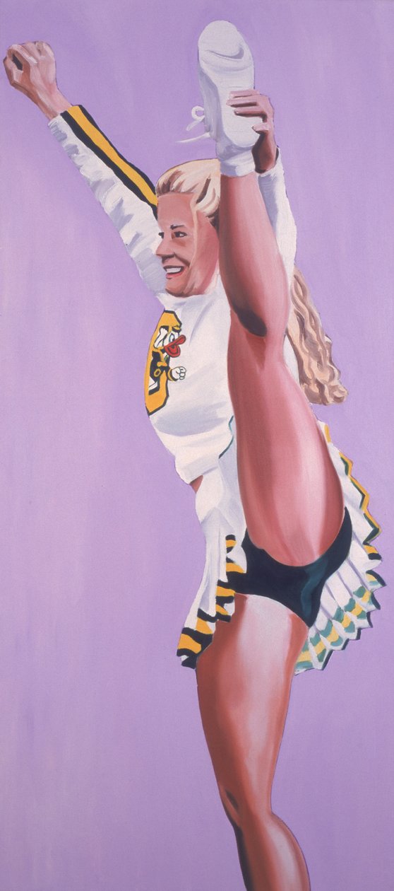 Oregon Ducks Cheerleader, 2002 af Joe Heaps Nelson