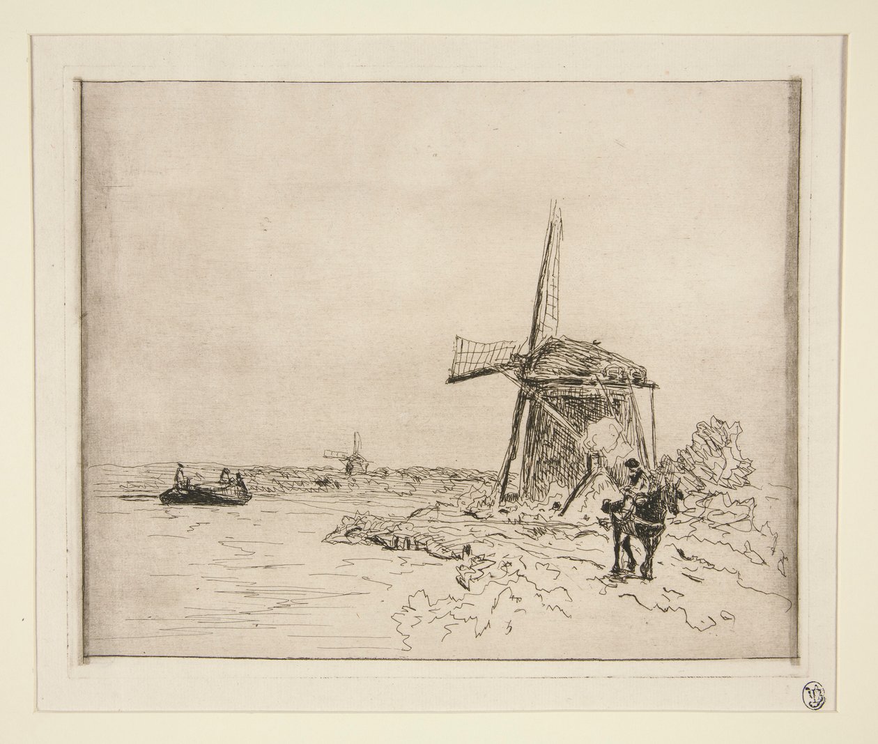 Trækstien af Johan Barthold Jongkind