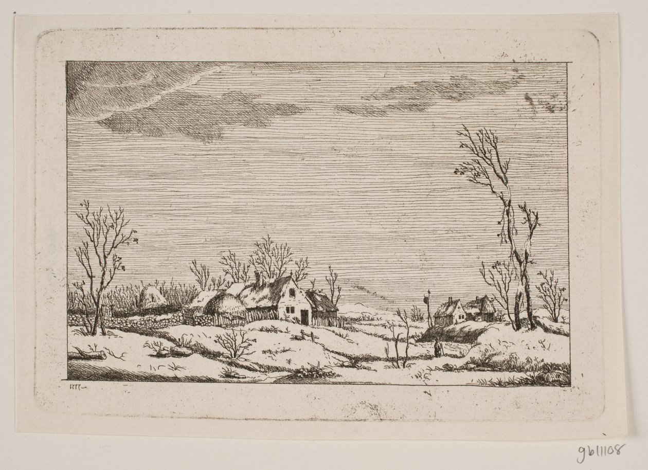 Vinterlandskab af Johan Bülow