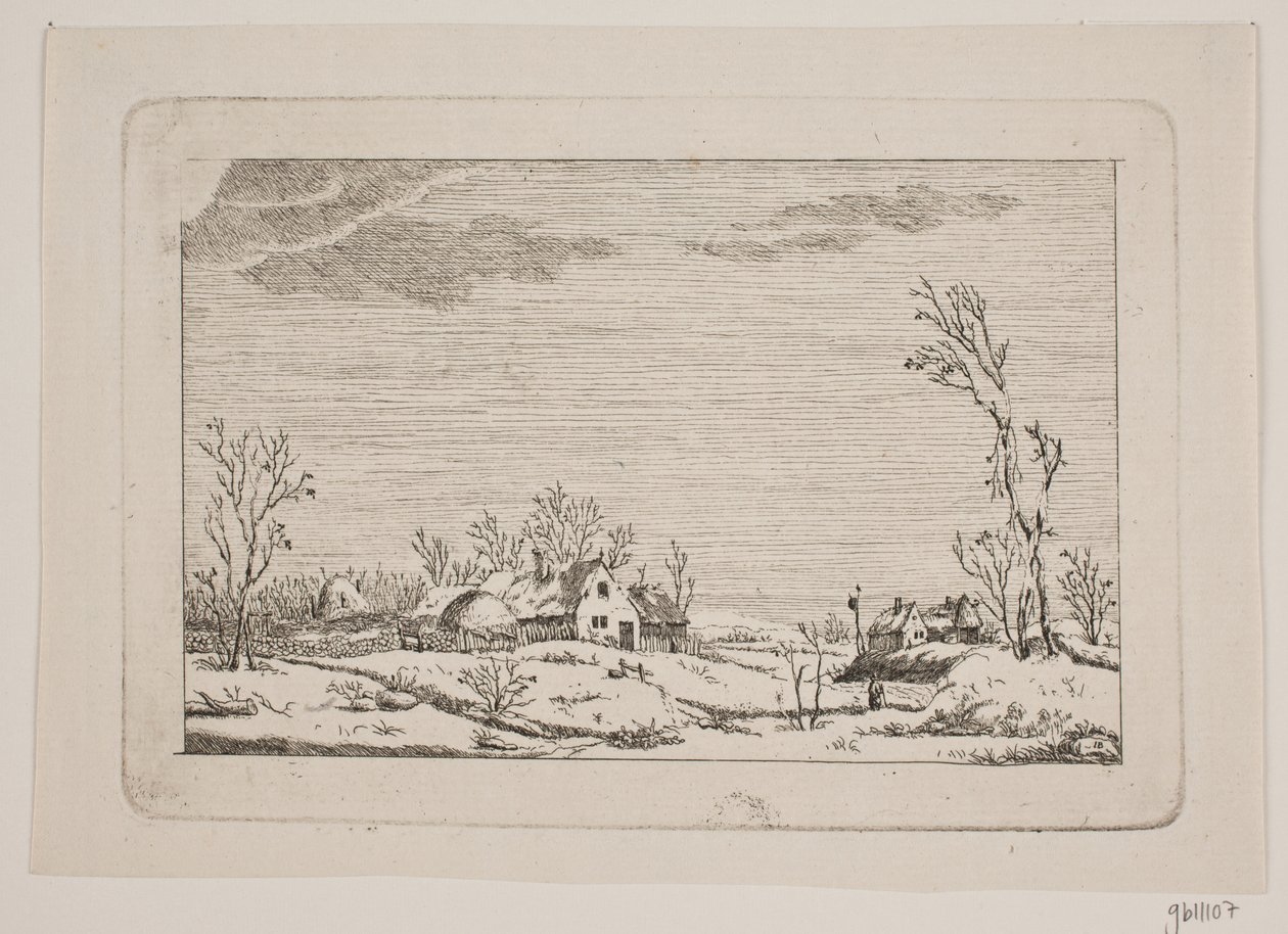 Vinterlandskab af Johan Bülow