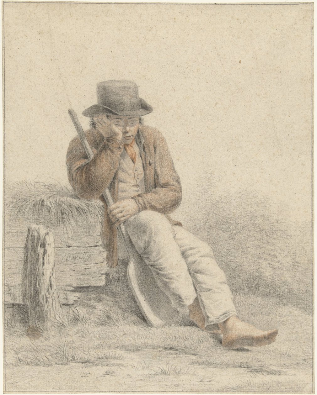 hvilende arbejder af Johan Christiaan Willem Safft