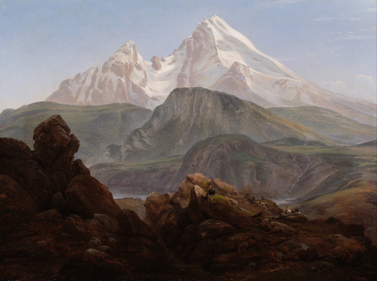 Watzmann af Johan Christian Dahl