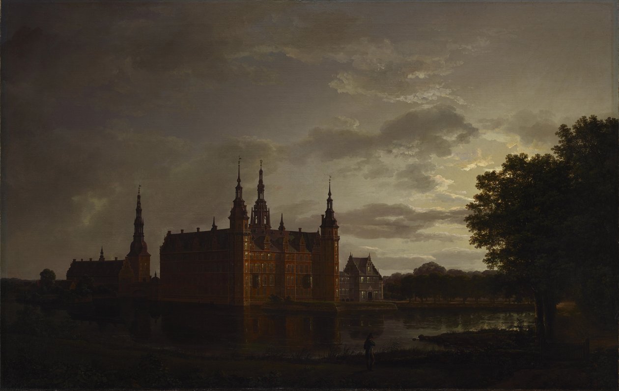 Frederiksborg Castle af Johan Christian Dahl