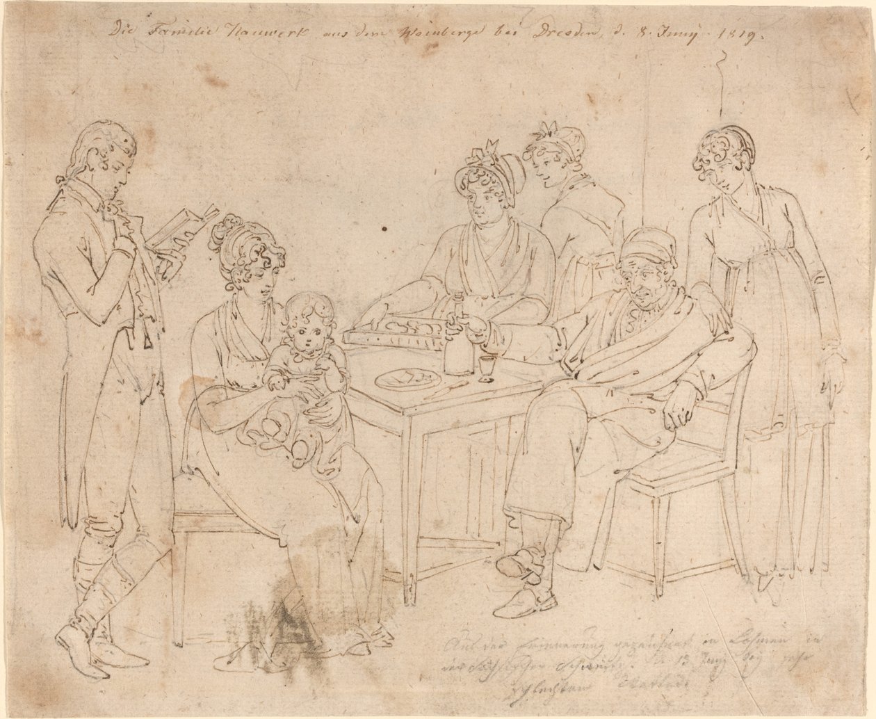 Familien Nauwerk af Johan Christian Dahl