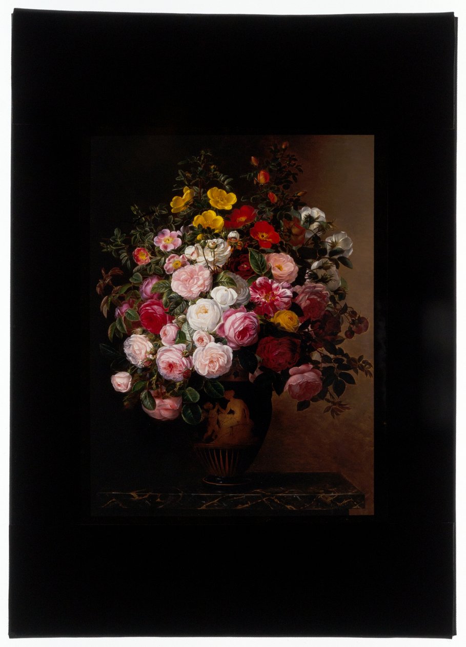 Blomster stilleben af Johan Laurents Jensen