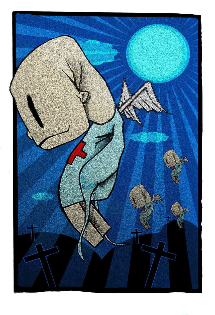 Zombies, 2012 (illustration) af Johan Lilja