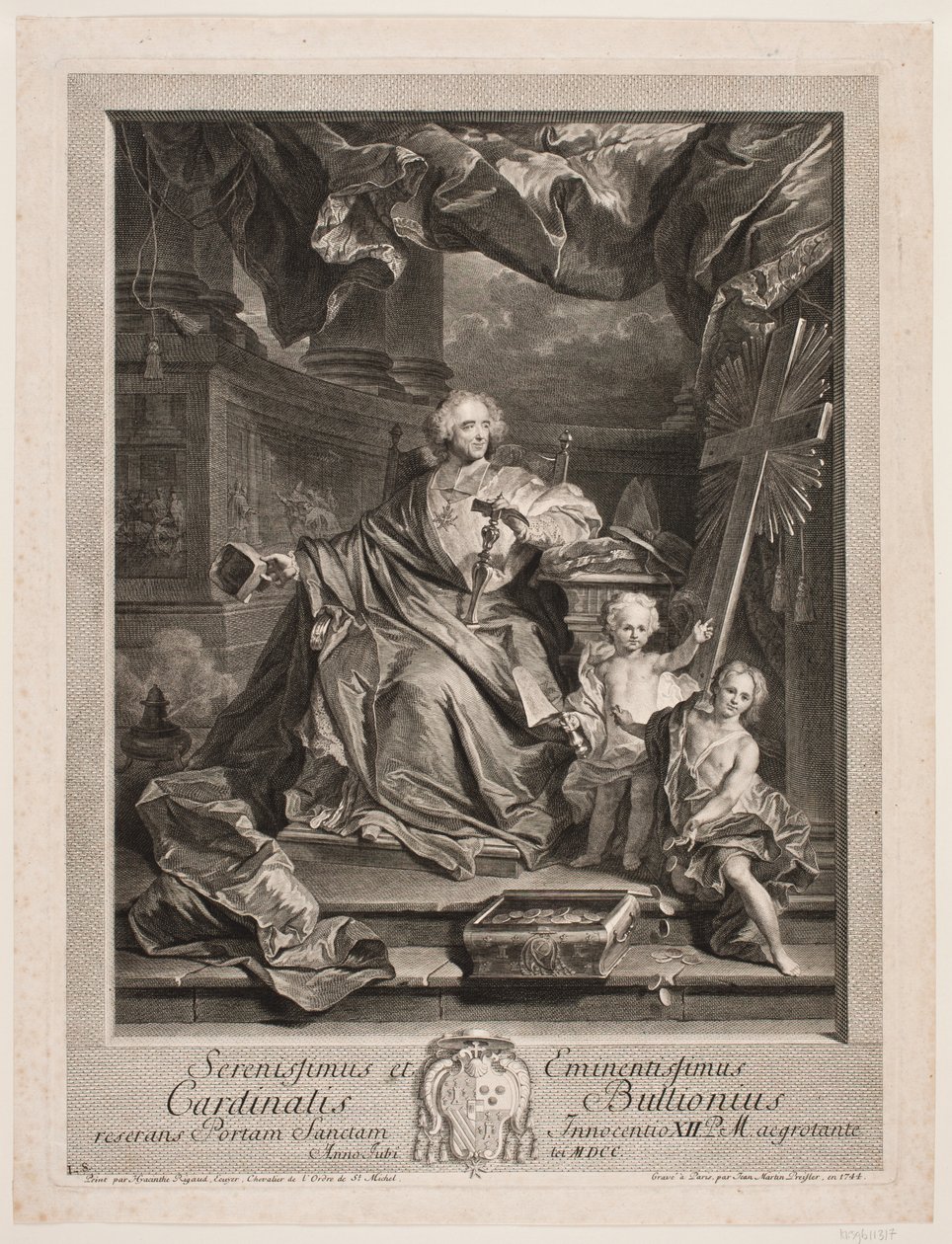 Kardinal af Bouillon af Johan Martin Preisler