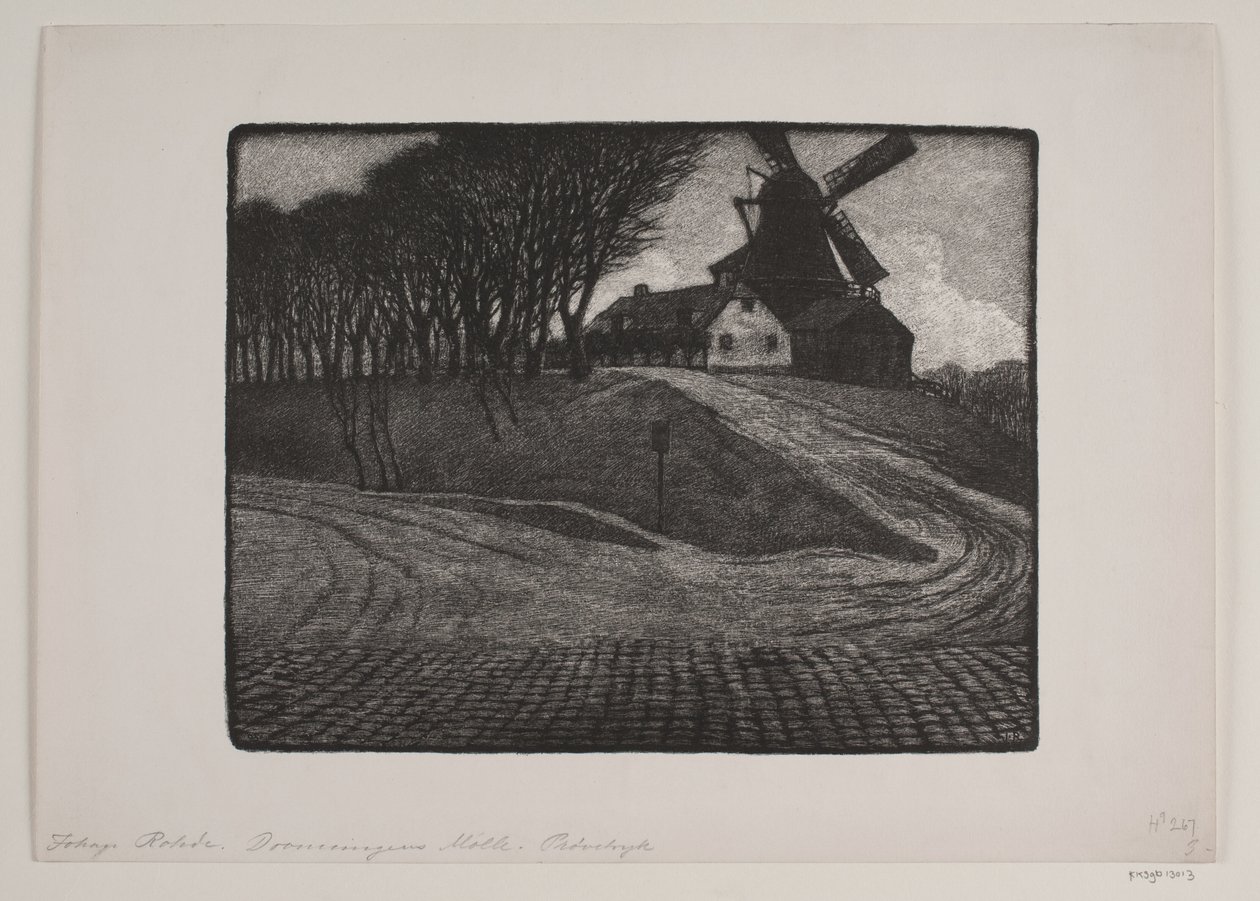 Dronningens mølle af Johan Rohde