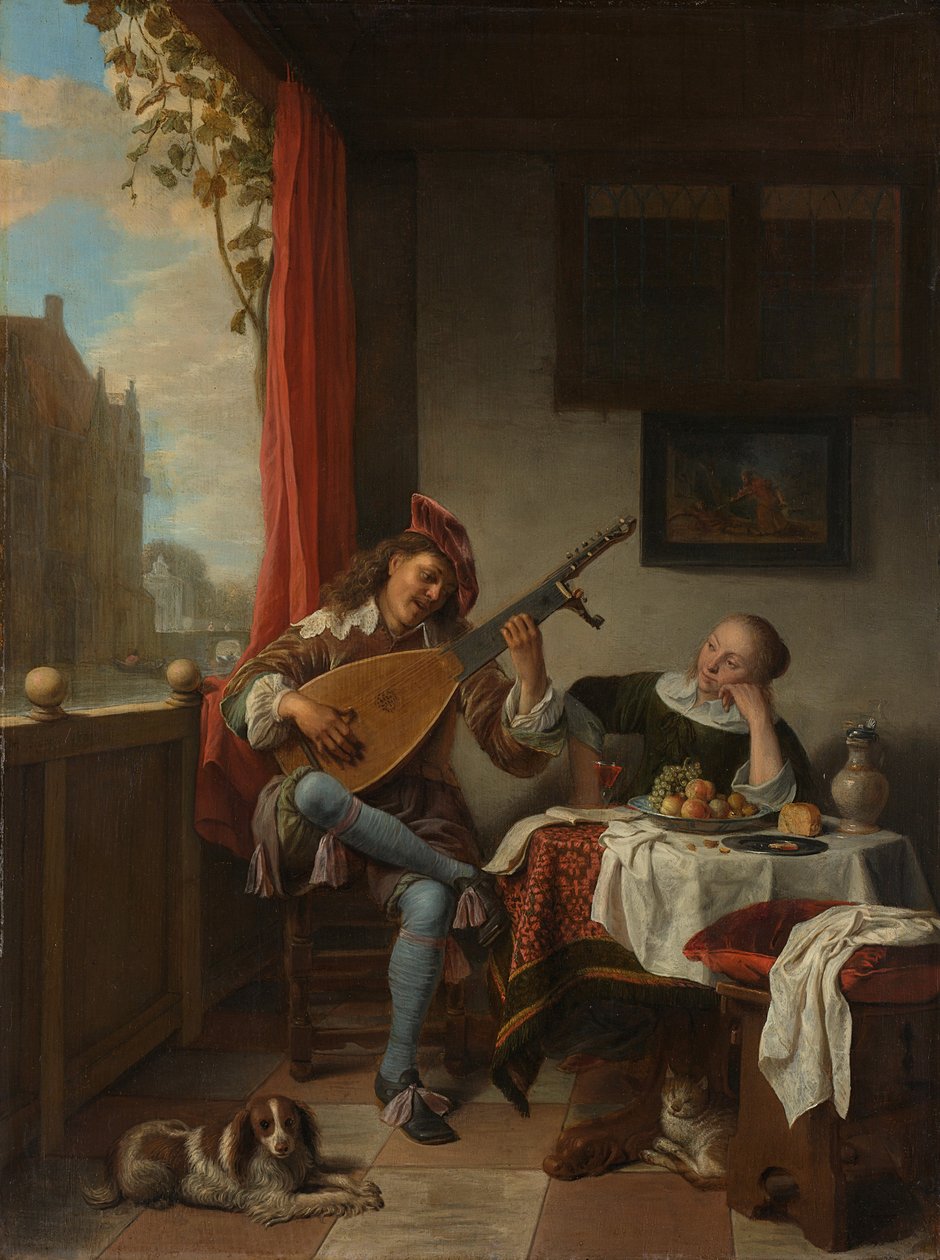 Sjællandsk Landskab, 1842 af Johan Thomas Lundbye