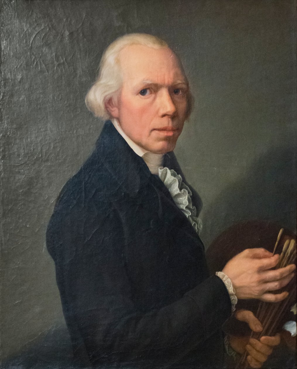 Selvportræt af Johan Wenzel Peter