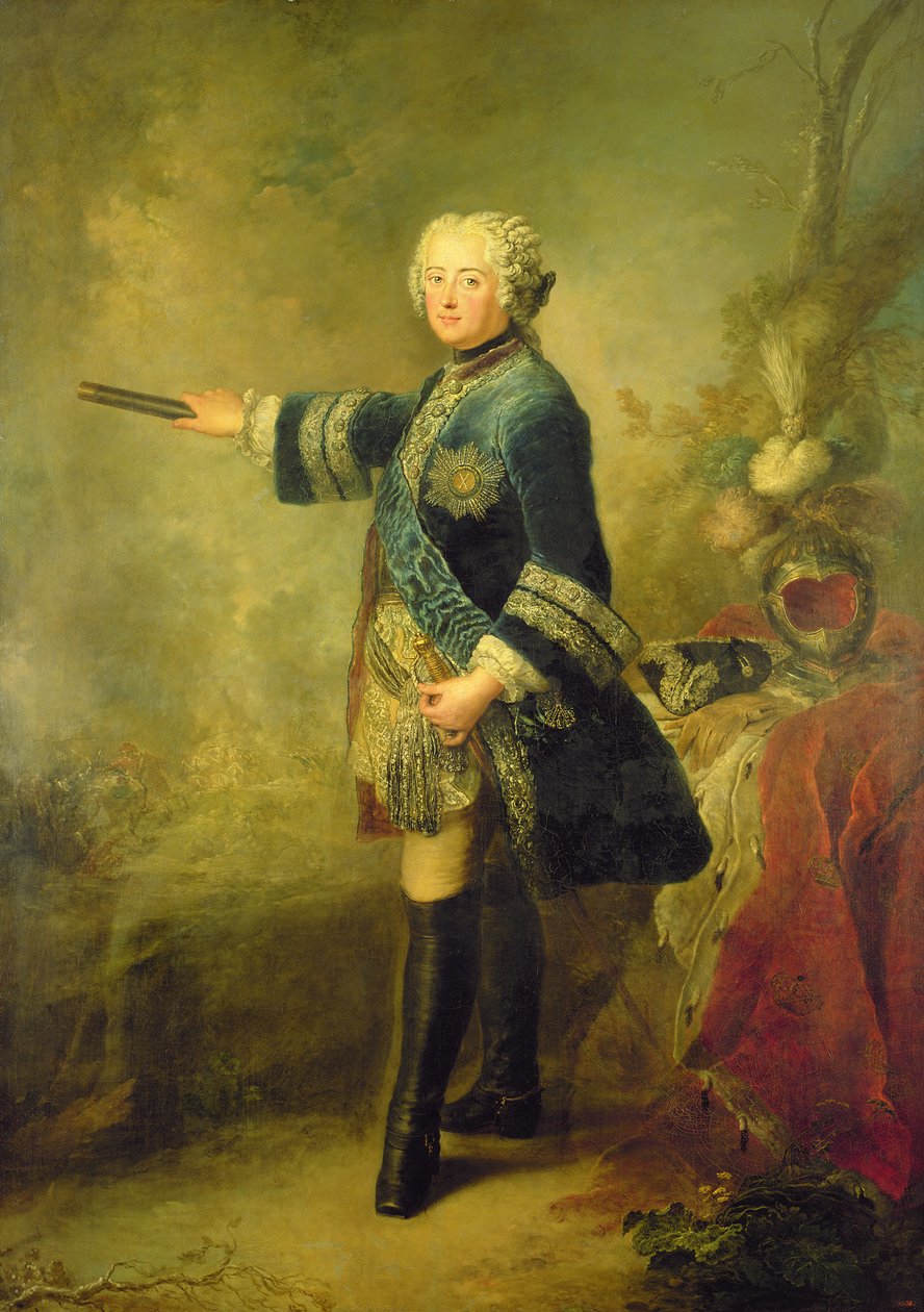 Stanislas II August Poniatowski af Johann Baptist Edler von Lampi