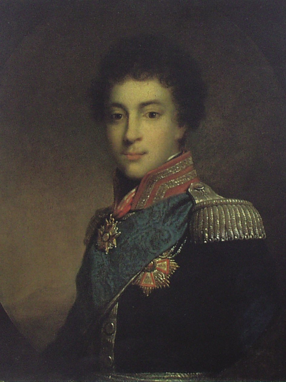 Janusz beskedne Sanushko. af Johann Baptist von Lampi the Elder