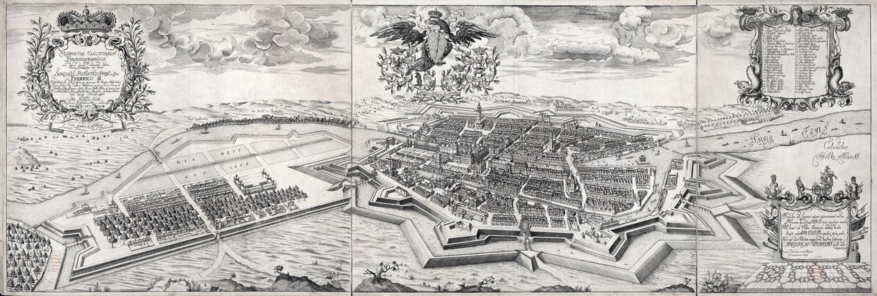 Brandenburg valgbopæl af Johann Bernhard Schultz