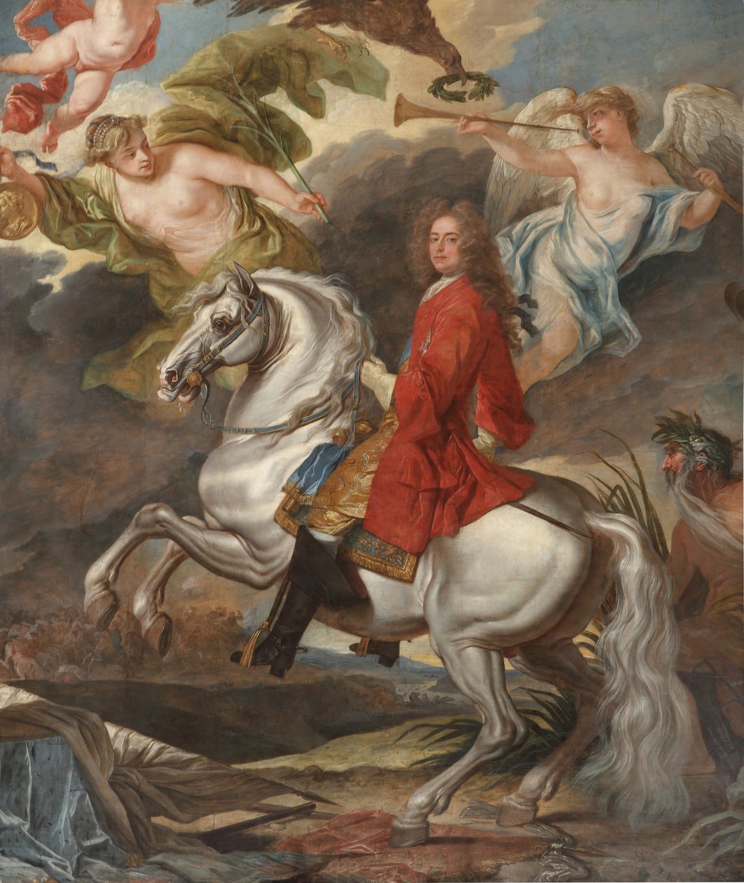 The Triumph of John, 1st Duke of Marlborough af Johann Closterman
