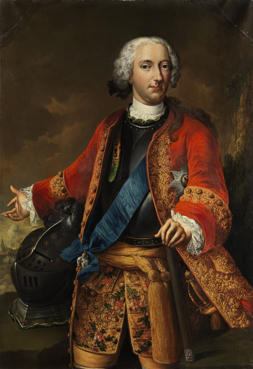 Portræt af Karl I af Brunswick-Wolfenbüttel af Johann Conrad Eichler
