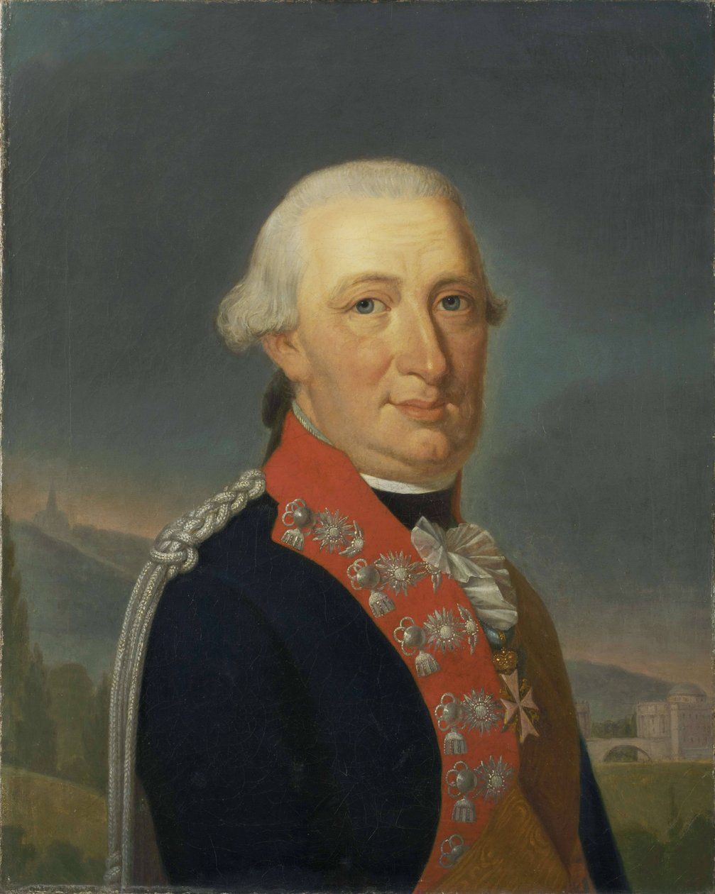 Wilhelm I, kurfyrste i Hessen af Johann Friedrich Bury
