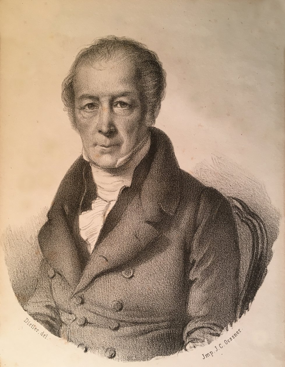 Albrecht Friedrich May af Johann Friedrich Dietler