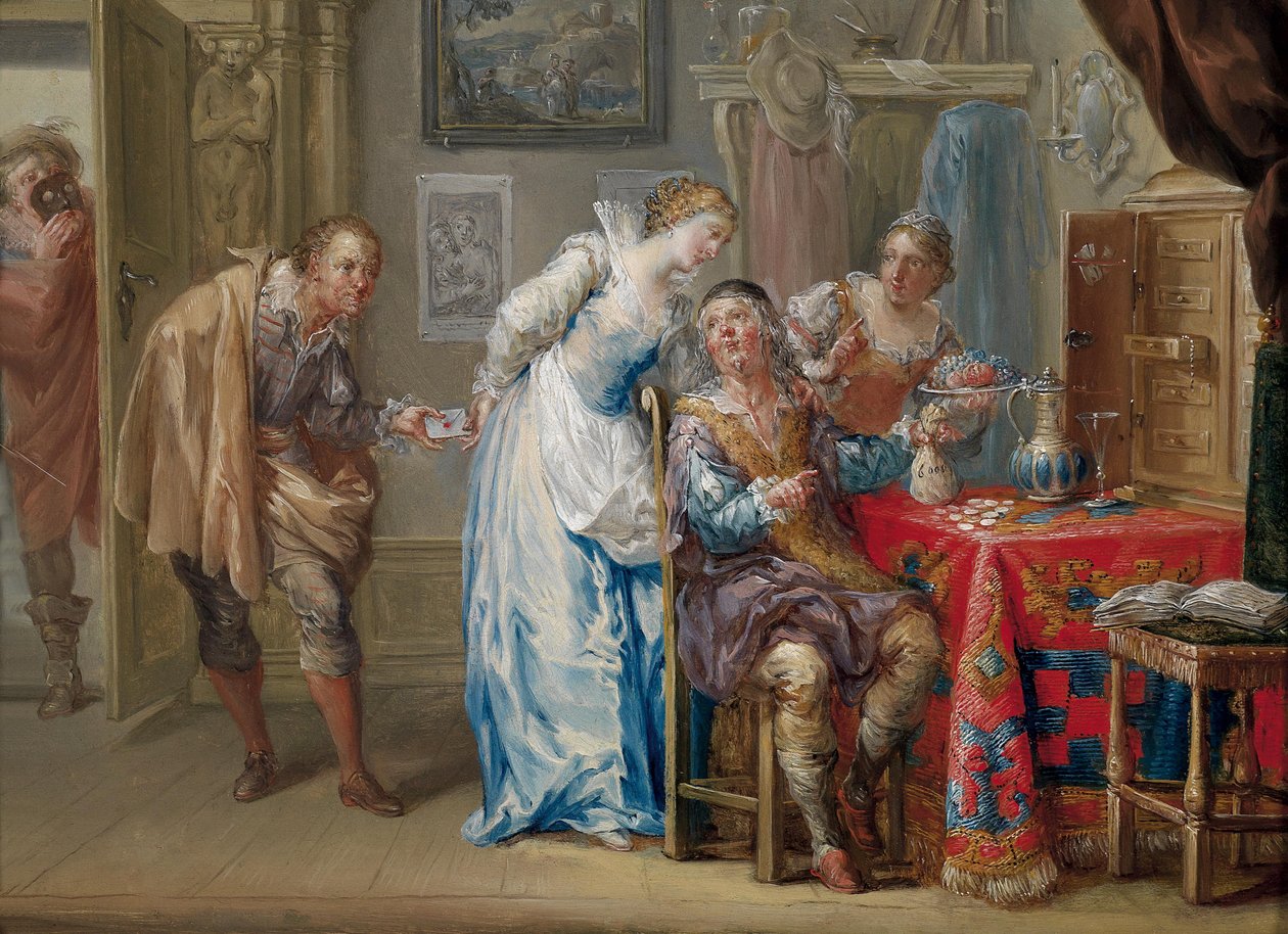 Kærlighedsbrevet af Johann Georg Platzer