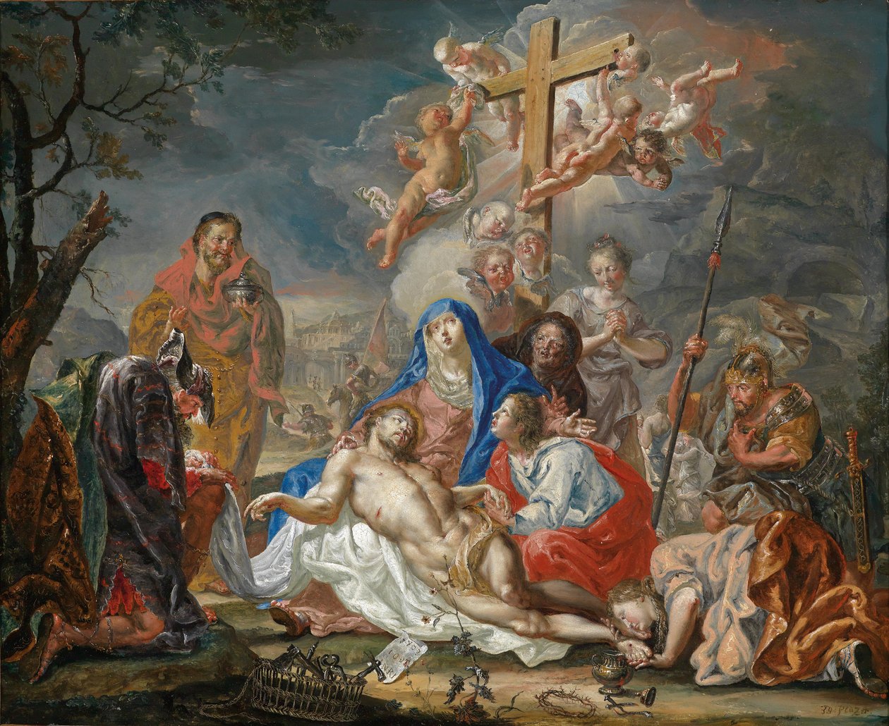 Kristi klagesang af Johann Georg Platzer