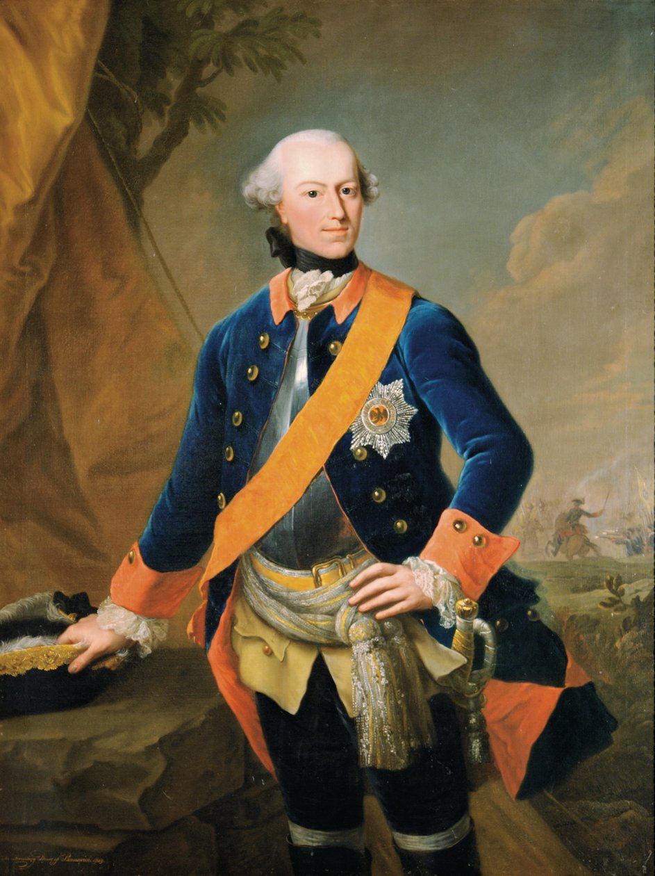 Frederick, greve af Schaumburg-Lippe-Buckeburg, 1759 af Johann Georg Ziesenis
